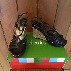 Charles David wedge shoes